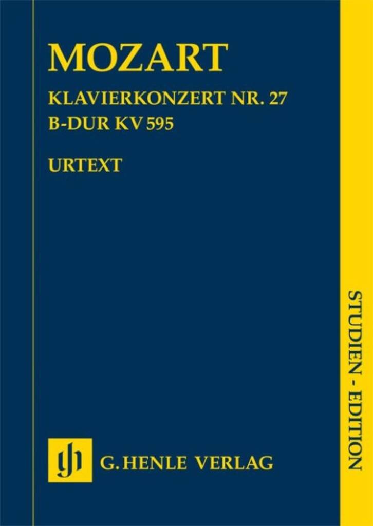Klavierkonzert Nr. 27 B-dur KV 595